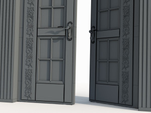 Doors interior 03 3D मॉडल