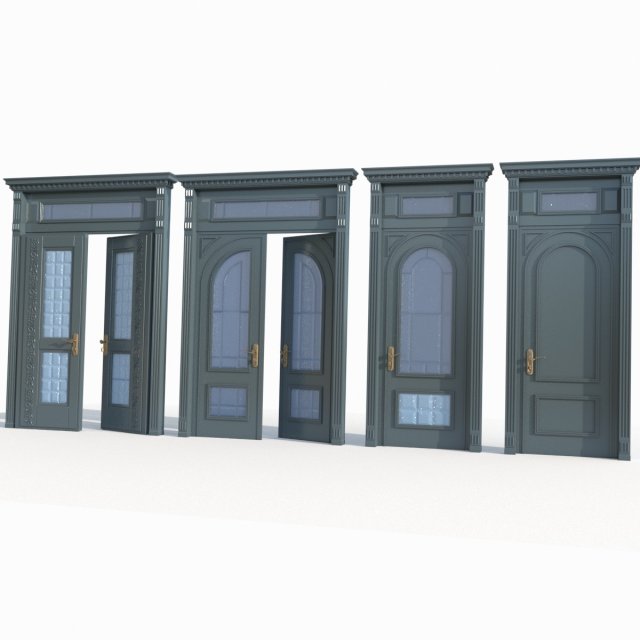 Doors interior 04 Modelo 3D .c4d .max .obj .3ds .fbx .stl .blend 