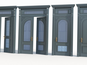 Doors interior 04 Modelo 3D