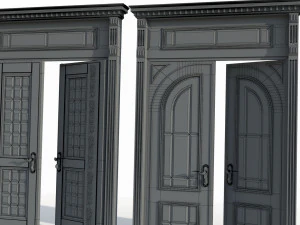 Doors interior 04 3D Model