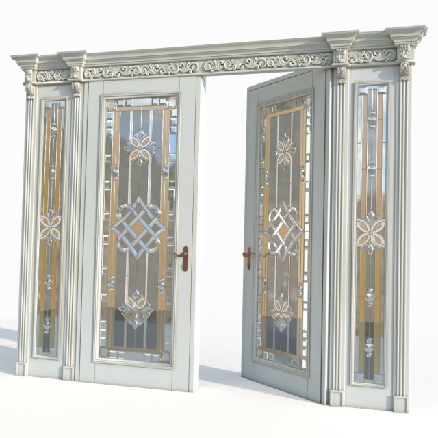 Doors interior 05 Modelo 3D .c4d .max .obj .3ds .fbx .stl .blend 