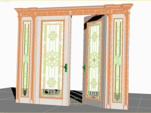 Doors interior 05 Modelo 3D