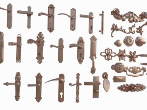 Door handle Modelo 3D