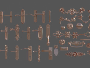 Door handle Modelo 3D