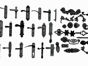 Door handle Modelo 3D