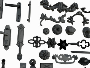 Door handle Modelo 3D