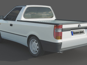 Volkswagen Caddy Pickup MK2 3D-Modell