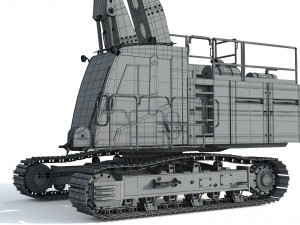 Liebherr LRB 18 Piling and Drilling Rig Model 3D
