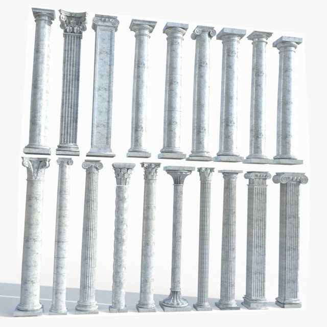 Colon 1 3D Model .c4d .max .obj .3ds .fbx .stl .blend 