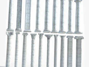 İki nokta &uuml;st &uuml;ste 1 3D Model