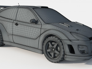 Fort Focus WRC 2004 Model Modelo 3D
