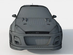 Fort Focus WRC 2004 Model 3D Model