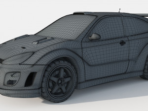 Fort Focus WRC 2004 Model Modelo 3D