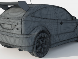 Fort Focus WRC 2004 Model Modelo 3D