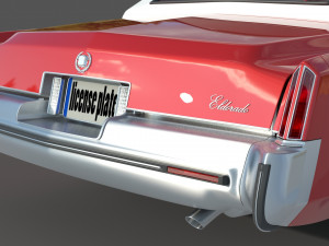 Cadillac Eldorado Modèle 3D