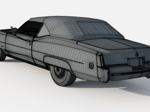 Cadillac Eldorado Modèle 3D