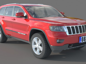 Jeep Grand Cherokee Laredo 3D Model