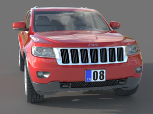 Jeep Grand Cherokee Laredo 3D Model