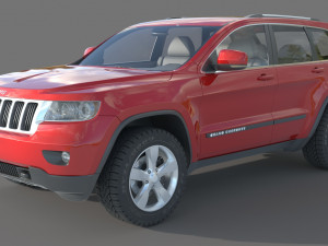 Jeep Grand Cherokee Laredo 3D Model