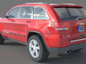 Jeep Grand Cherokee Laredo 3D Model