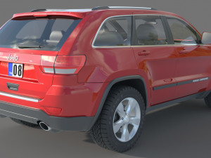 Jeep Grand Cherokee Laredo 3D Model