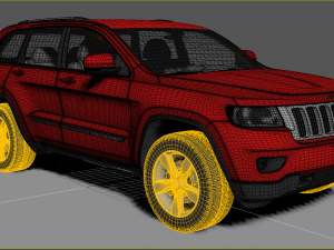 Jeep Grand Cherokee Laredo 3D Model