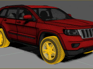 Jeep Grand Cherokee Laredo 3D Model
