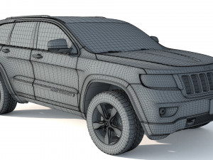 Jeep Grand Cherokee Laredo 3D Model
