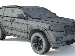 Jeep Grand Cherokee Laredo 3D Model
