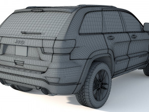Jeep Grand Cherokee Laredo 3D Model