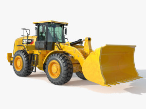 Caterpillar 966L Wheel Loader 3D 模型