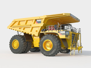 Caterpillar Cat 798D Mining Truck 3D Model