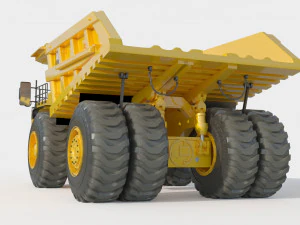 Caminh&atilde;o de minera&ccedil;&atilde;o Caterpillar Cat 798D Modelo 3D