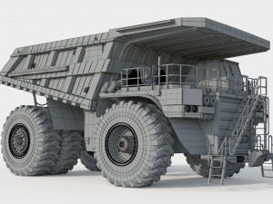 Caterpillar Cat 798D Mining Truck 3D 모델