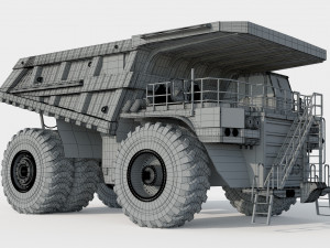 Caterpillar Cat 798D Mining Truck 3D 모델