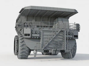 Caminh&atilde;o de minera&ccedil;&atilde;o Caterpillar Cat 798D Modelo 3D