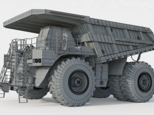 Caminh&atilde;o de minera&ccedil;&atilde;o Caterpillar Cat 798D Modelo 3D