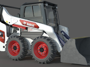 Bobcat S66 Skid Steer Loader 3Dモデル