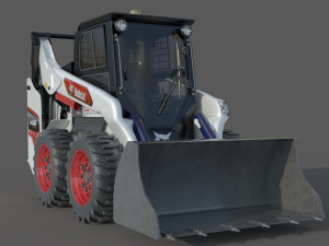 Bobcat S66 Skid Steer Loader 3Dモデル