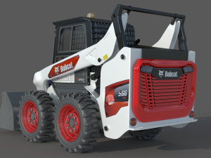 Bobcat S66 Skid Steer Loader 3Dモデル