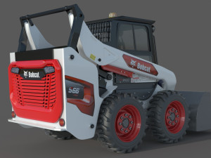 Bobcat S66 Skid Steer Loader 3Dモデル
