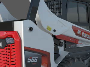 Bobcat S66 Skid Steer Loader 3Dモデル
