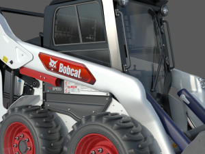 Bobcat S66 Skid Steer Loader 3Dモデル
