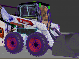 Bobcat S66 Skid Steer Loader 3Dモデル