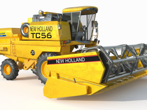 New Holland TC59 Harvester 3Dモデル