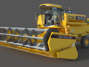 New Holland TC59 Harvester 3Dモデル