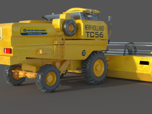 New Holland TC59 Harvester 3Dモデル