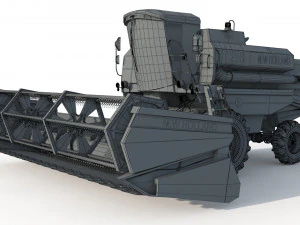 New Holland TC59 Harvester 3D Model