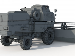 New Holland TC59 Harvester 3Dモデル