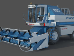 Yenisei 950 Combine Harvester Modello 3D